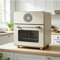 Smart Multi-Functional Electric Oven with 360° Hot Air Circulation, Precise Temperature Control, Steam Cooking & Easy-Clean Liner, All-in-One Solution for Healthy Home Baking & Grilling, Beginner-Friendly.🍳