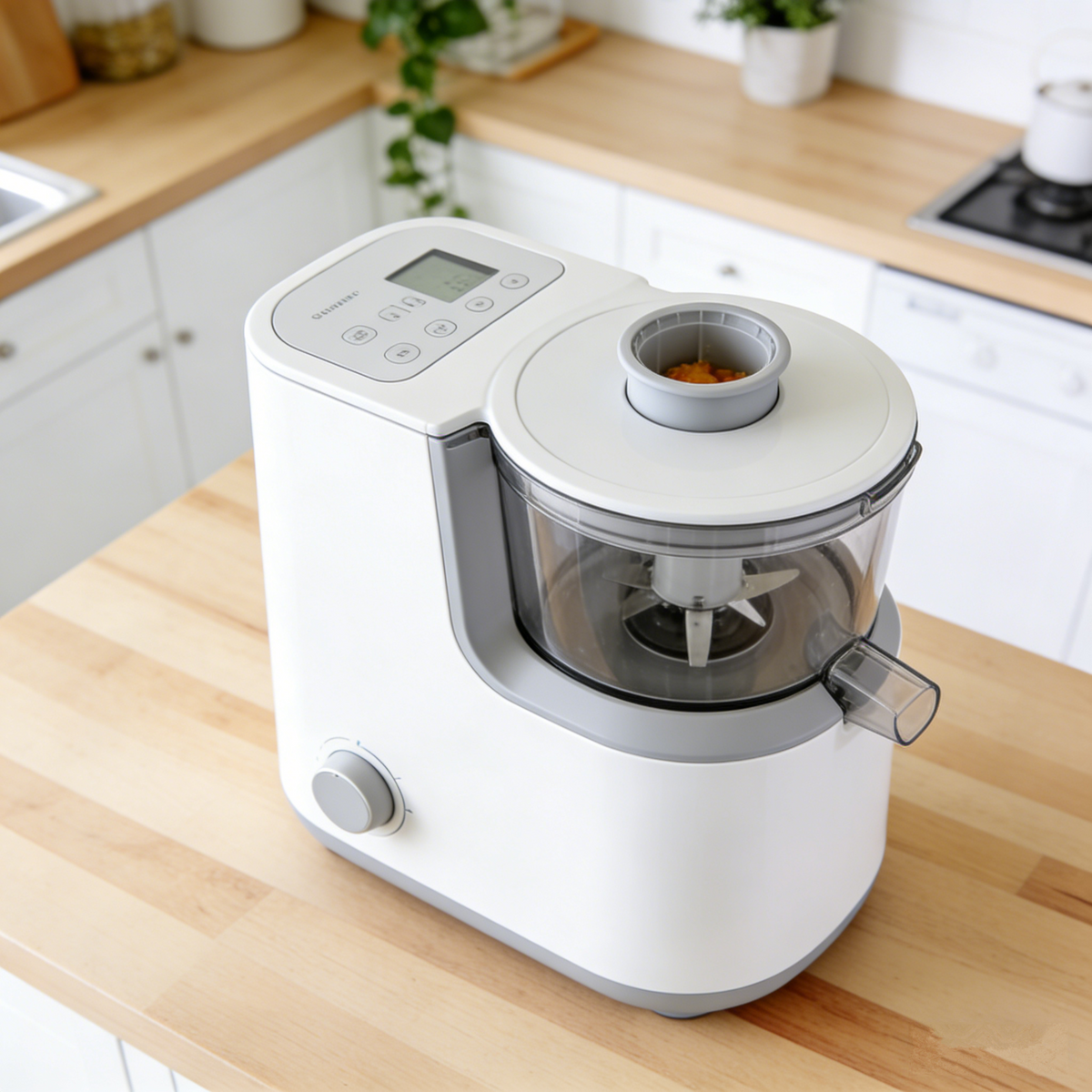 Compact Powerful Household Juicer – Fresh Nutrient-Rich Juices, Easy to Use & Clean for Modern Home Kitchens
