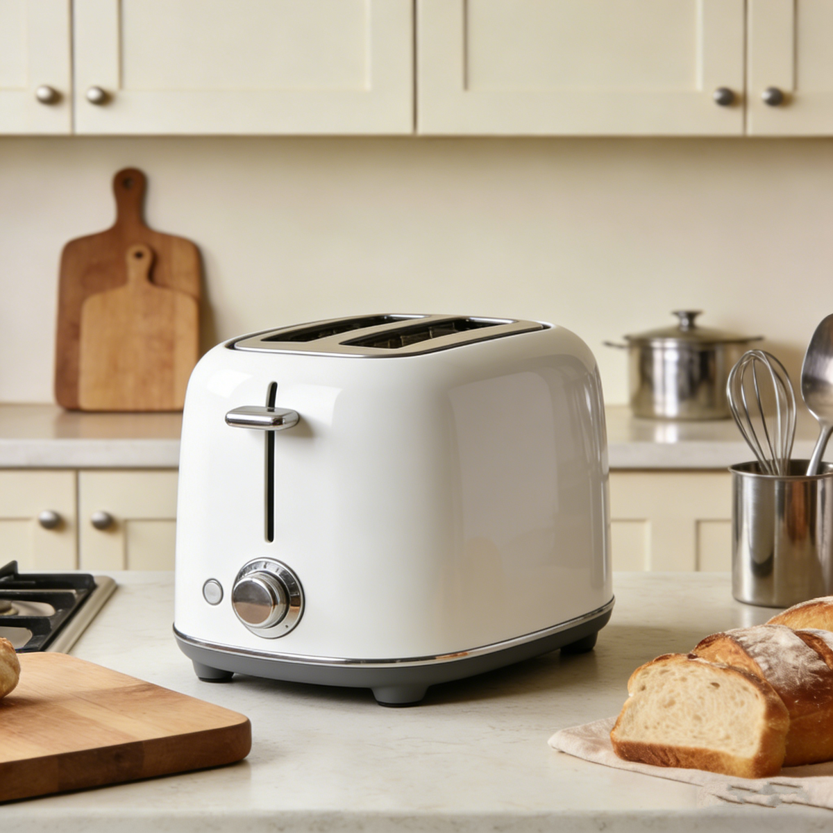 Automatic Household Bread Maker with Multi-Function Intelligent Fermentation, Precise Temperature Control, Removable Inner Bucket for Easy Cleaning, Perfect for Toast & Cake, Quiet Operation.🍞